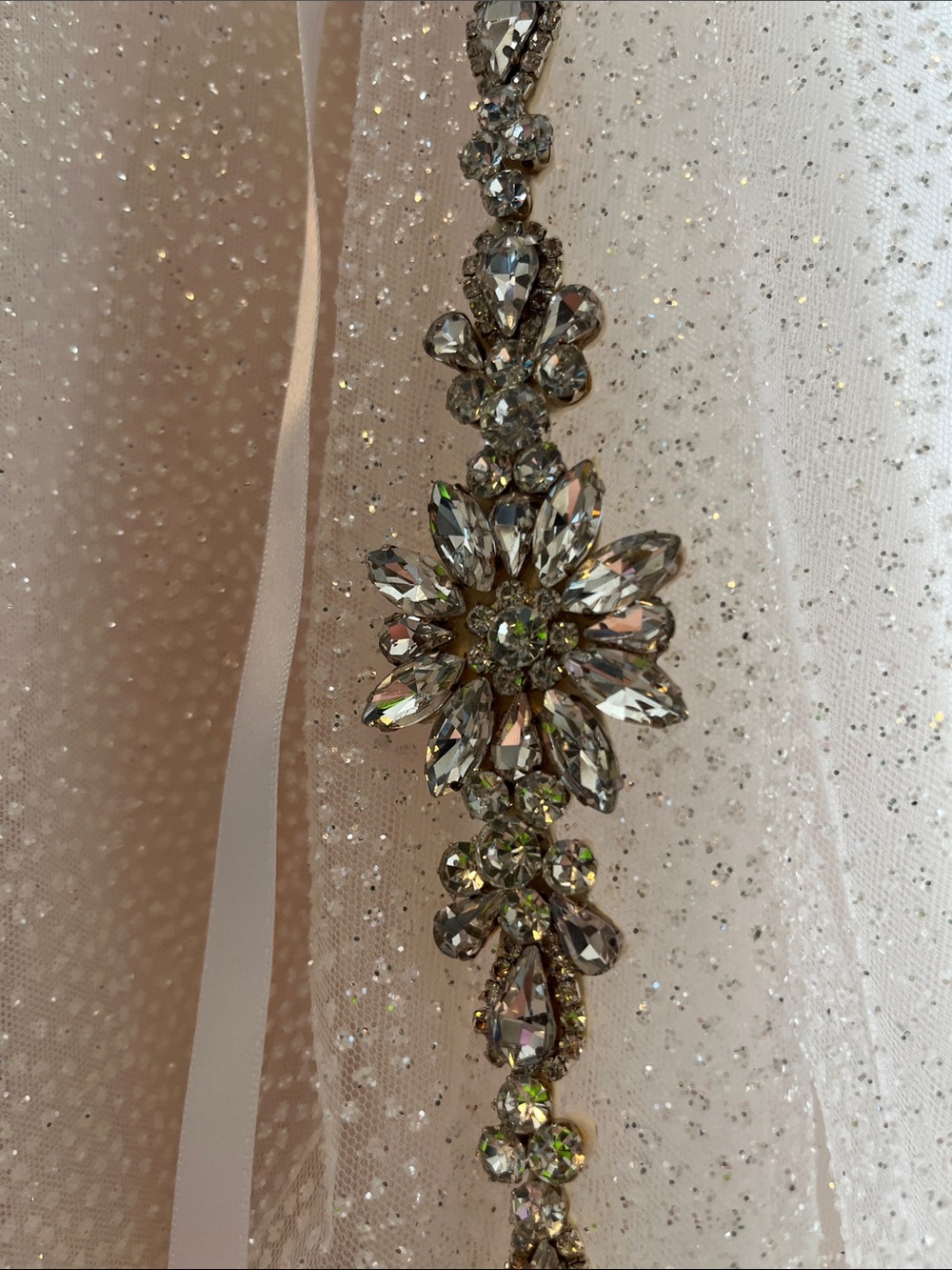 Rhinestone wedding belt